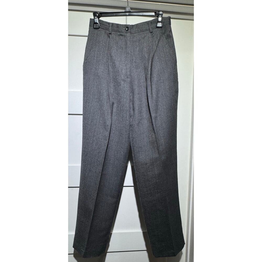 Vtg Geoffrey Beene Sport Tweed Women 100% Wool Pants Fully Lined 8P Made in USA